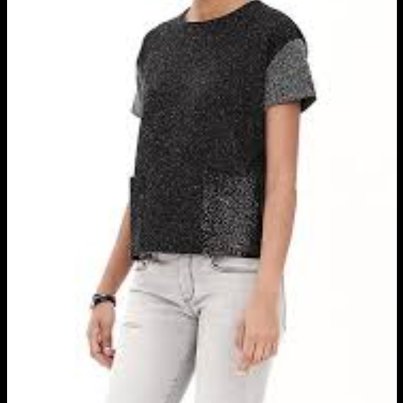 Banana Republic Tops - Banana Republic Holiday Top Sparkly Pockets Zipper